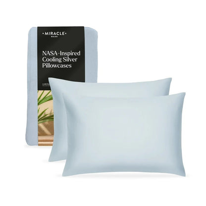 Cooling Pillowcases   Sky Blue.