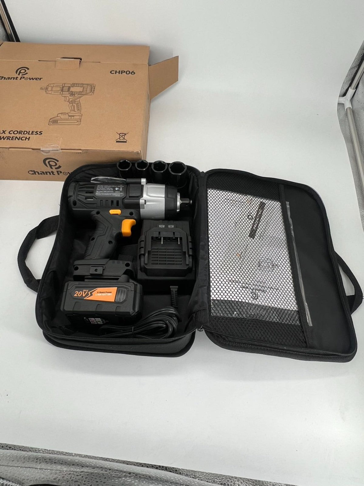 20V 2.5Ah Battery Cordless Impact Wrench w/ Battery