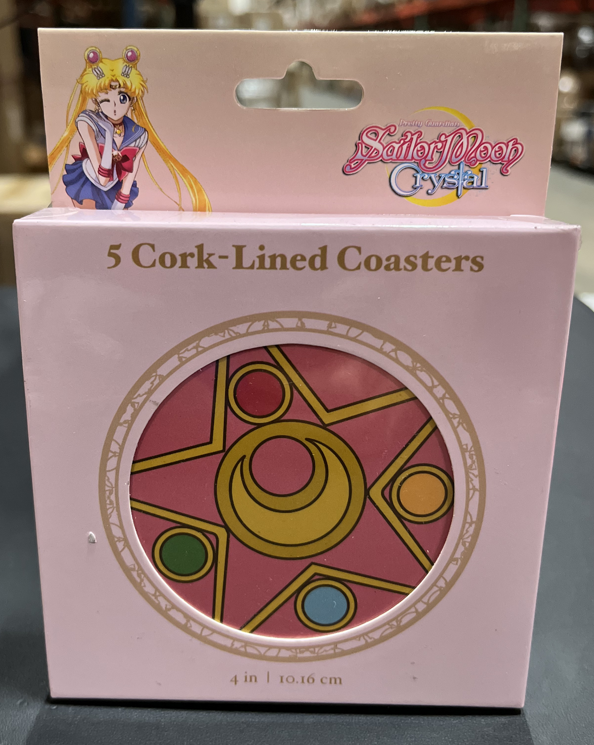 Sailor Moon Coffee Tea Cup Coasters 5 pieces Set