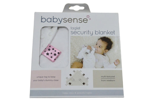 Baby Sense Taglet Chenille Box Pink