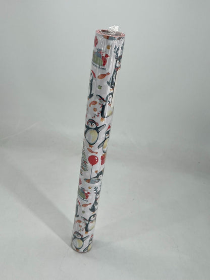 Penguin Christmas Gift Paper