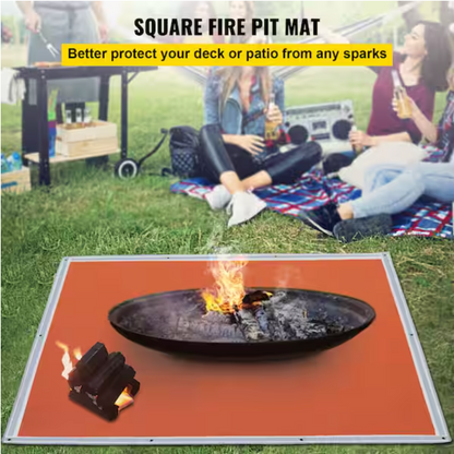 Fire Blanket, 67" x 60" Fiberglass Welding Blanket, 3.3 lbs Fireproof Blanket