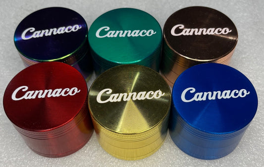2 Inch 4 Piece Metal Herb Spice Tobacco Grinder 50mm Grinder Crusher – Color Sen
