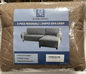 2-Piece  Reversible  L Shaped  Sofa  Cover Large ,Color Taupe