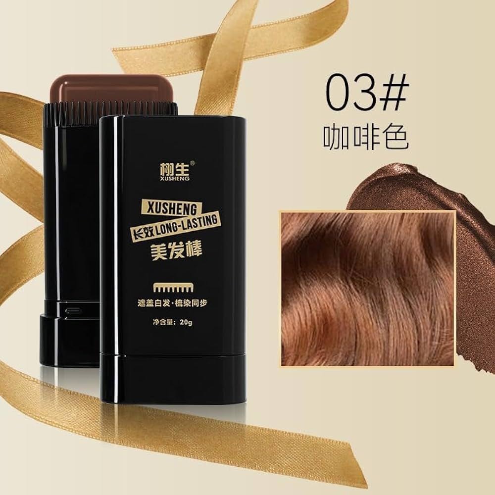 Cover gray hair, comb and dye at the same time, hair salon