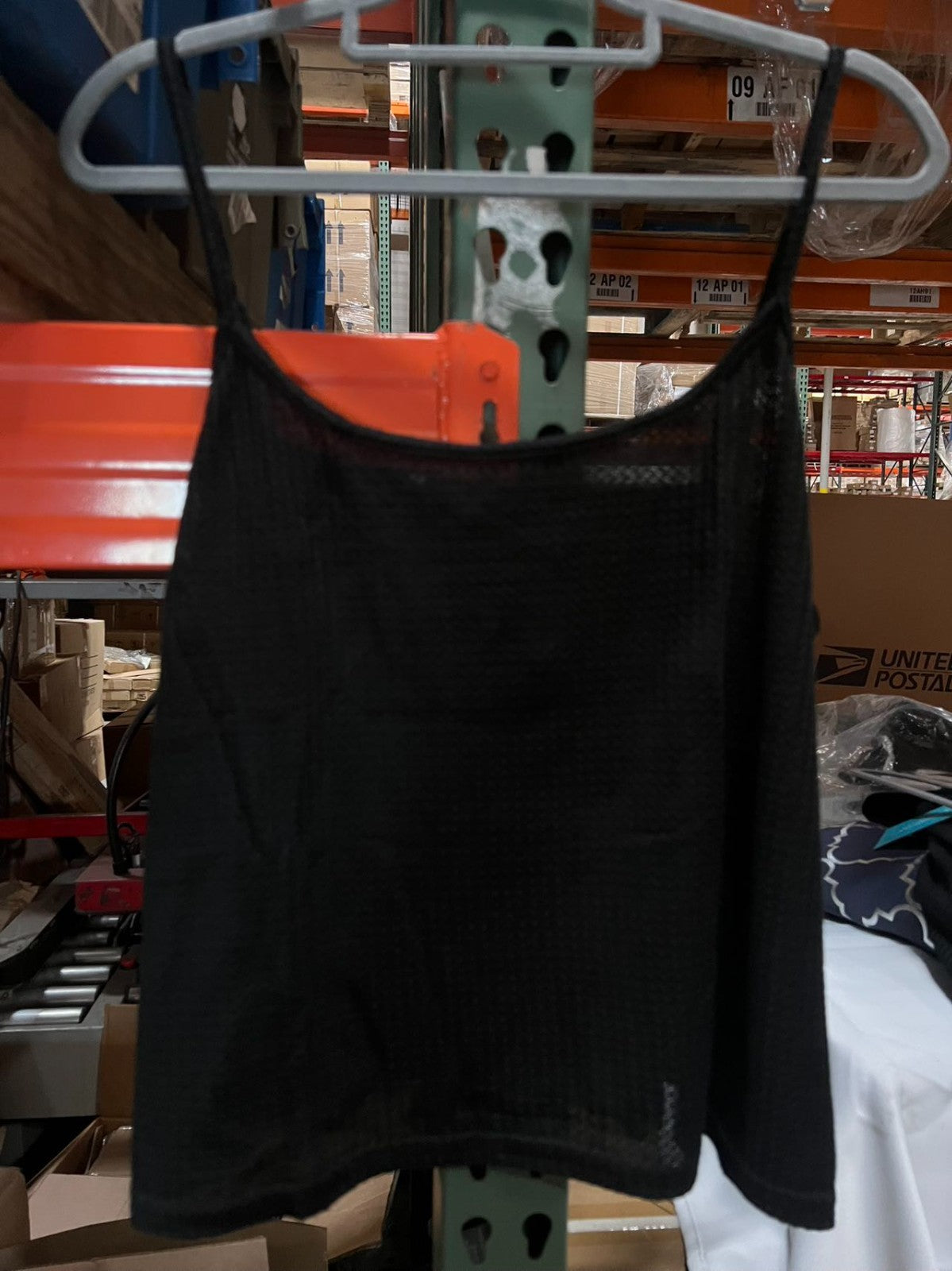 Cami Top and Pajama Pants   black Size 2XL