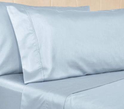 Sky Blue King Pillowcases, 2-Pack, Luxe Silky Soft, 20” x 37”
