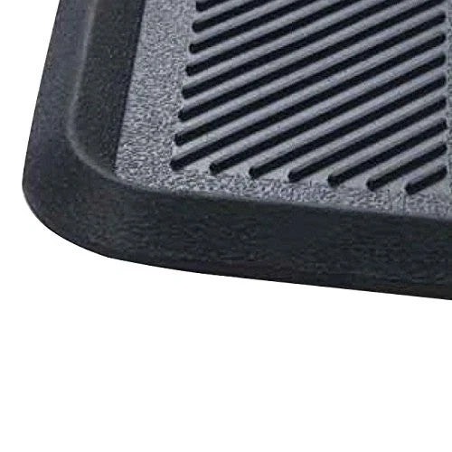 Durable 32 x 16 Inch Rubber Boot Tray Mat for Indoor Outdoor Use