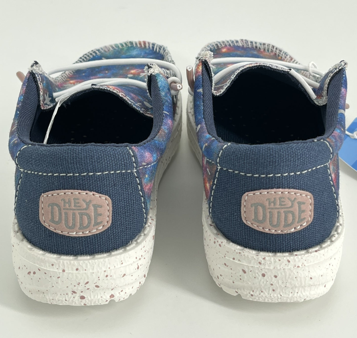 Youth Galaxy Blue Slip-On Boys Shoes Size : W3 / L7