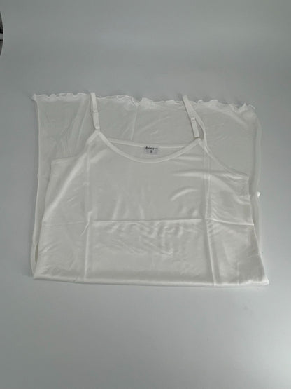 See Through Sleepwear Dress White S