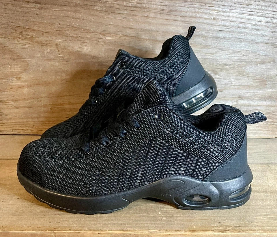 DYKHMILY #D91859 Mesh Breathable Safety Steel Toe Cap Work Shoes W-6.5 NWT