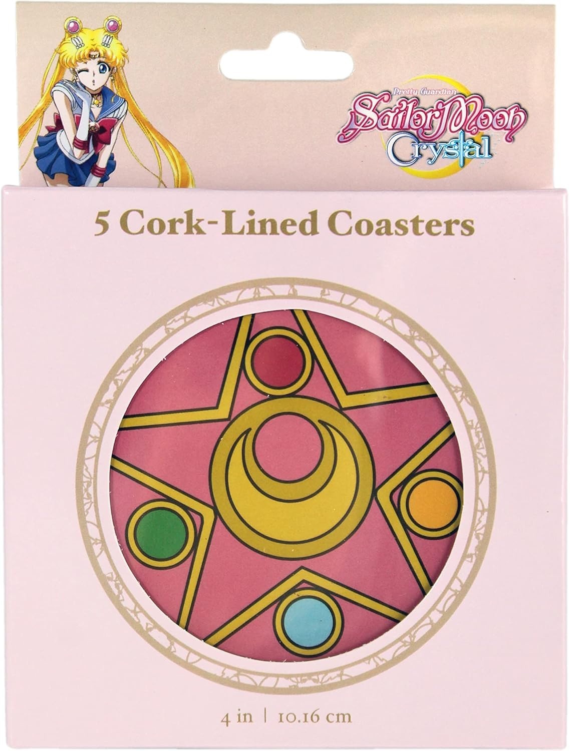 Sailor Moon Coffee Tea Cup Coasters 5 pieces Set