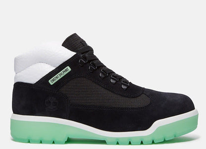 Timberland Men's CNSTNT: DVLPMNT WaterproofField Boot Black Suede/Green Size 10