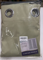 Blackout Patio Curtain, One Panel, Sage, 84”L x 100”W