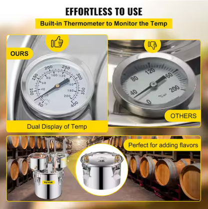 3 Gal Water Alcohol Distiller Alcohol still