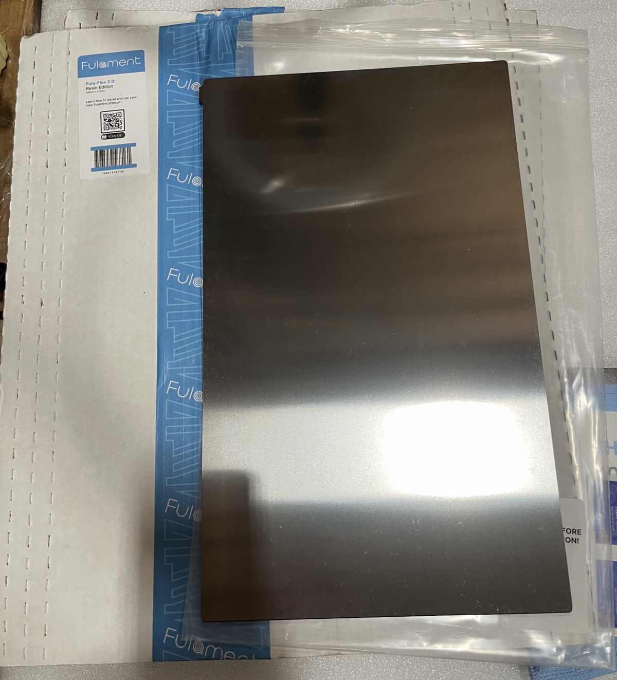 Fula-Flex 2.0 Build Surf…aces Magnetic sticker uses 3M adhesive and leave