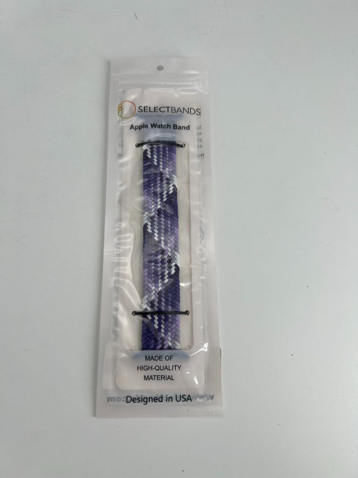 5-Pack S  Aztec Purple  Loop Watch Bands 0.8 x 5.6 Inch Fits 42mm/44mm/45 mm