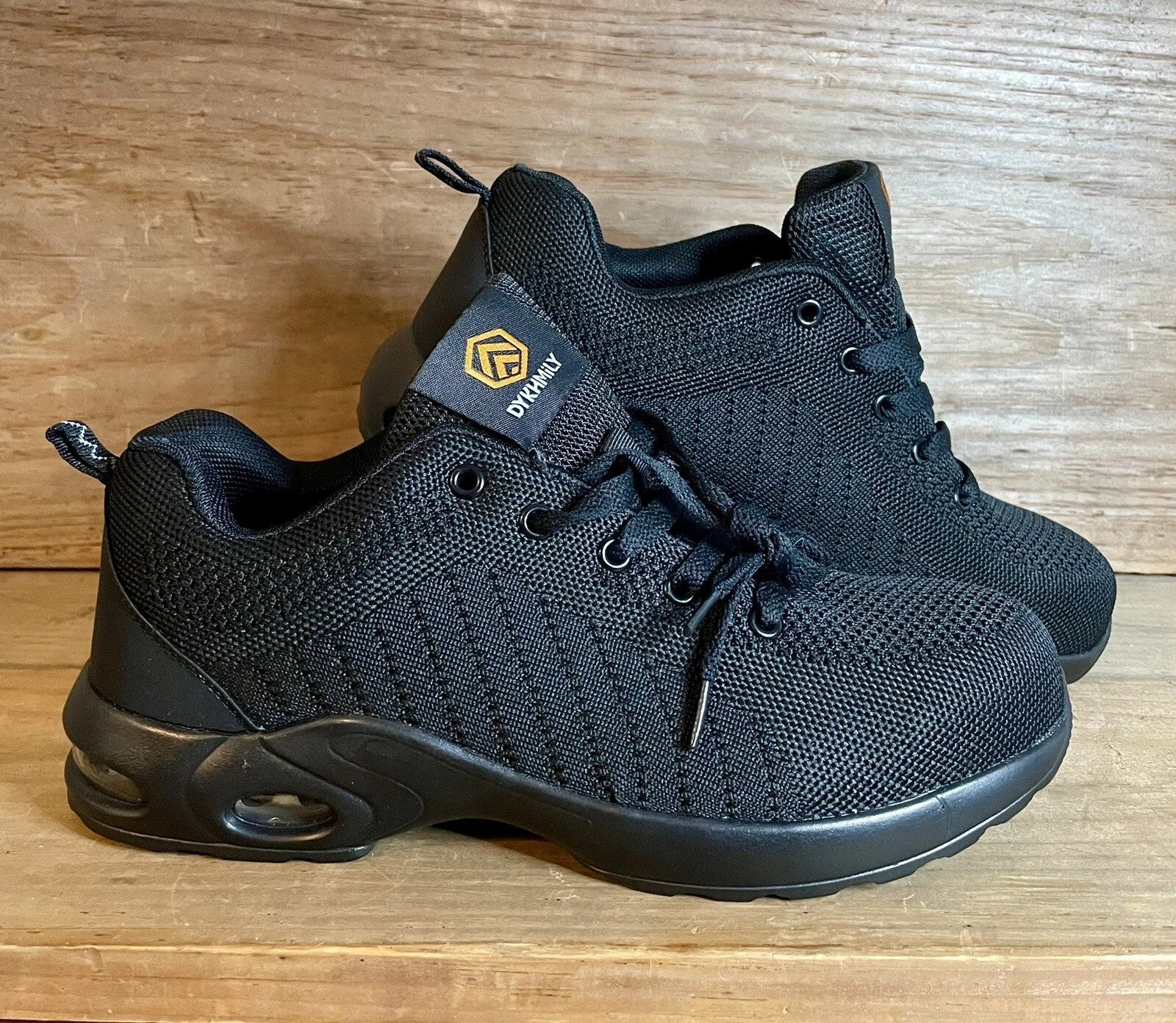 DYKHMILY #D91859 Mesh Breathable Safety Steel Toe Cap Work Shoes W-6.5 NWT