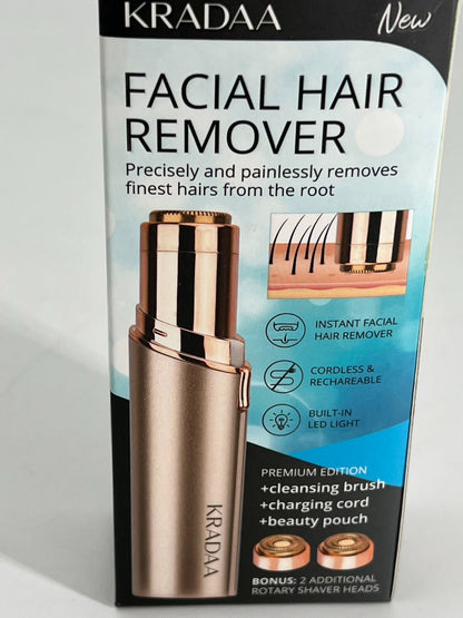 KRADAA Facial Hair Removal for Women Rechargeable Hair Removal Device - New