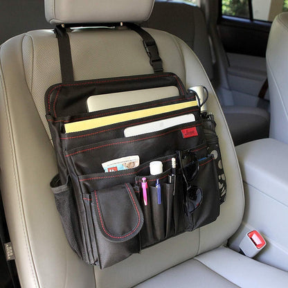 Car Organizer for Front Seat or Car Seat, Ultra-Durable, -Size-Fits-All Car S...