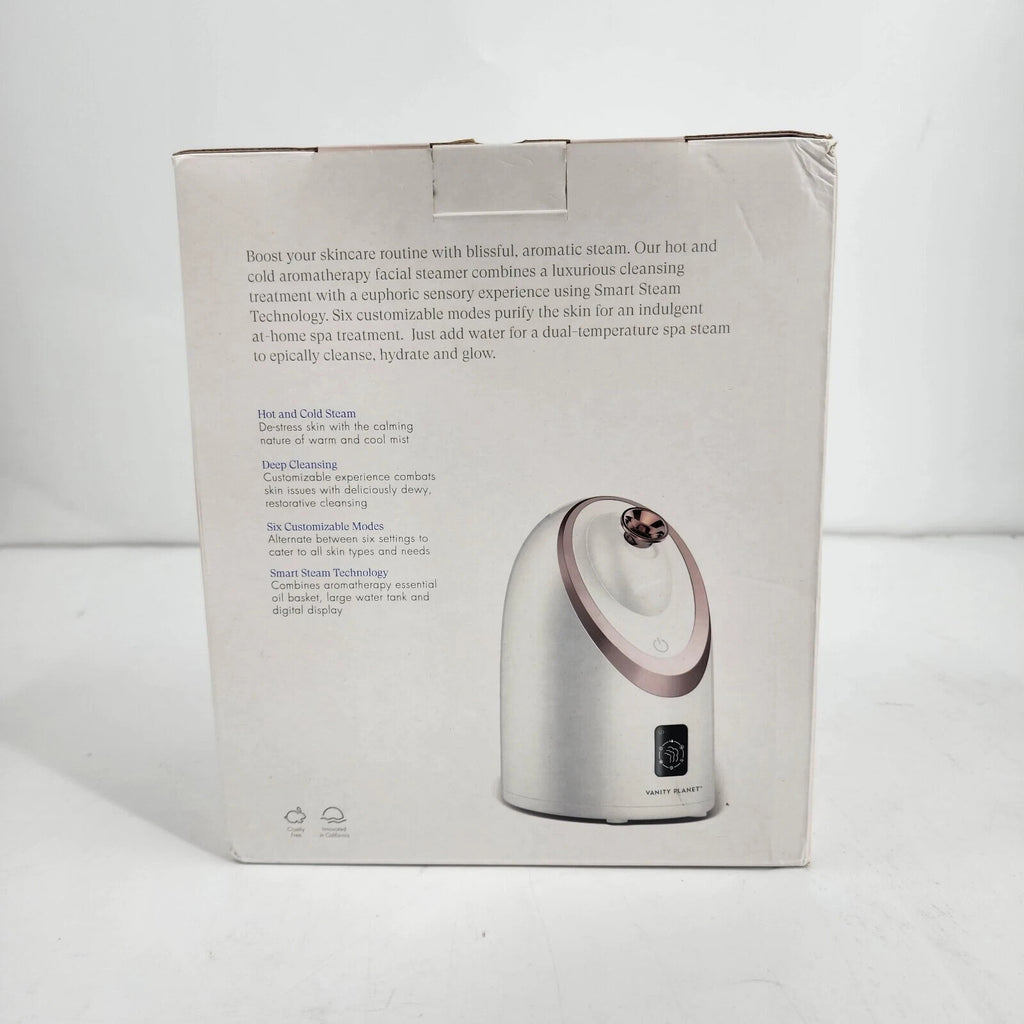 Senia Hot and Cold Smart Facial Steamer Aromatherapy Facial Steamer New Open Box