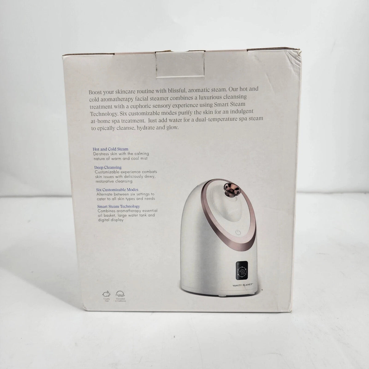 Senia Hot and Cold Smart Facial Steamer Aromatherapy Facial Steamer New Open Box