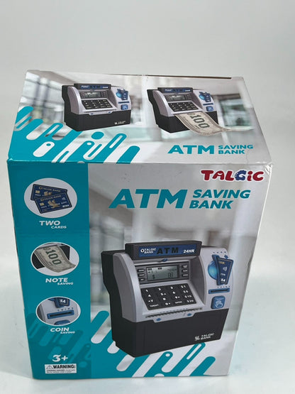 ATM Simulation Bank, Digital Electronic Savings Safe.