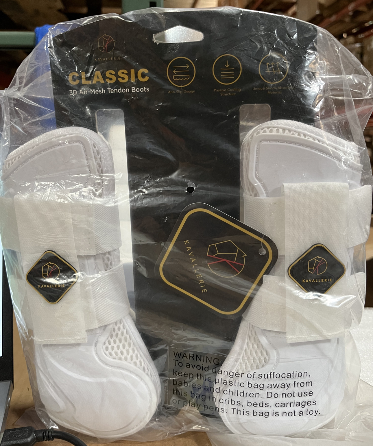 Classic Tendon Boots        Color：White ，Size:M