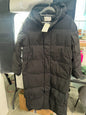 black Long Down Puffer Jacket