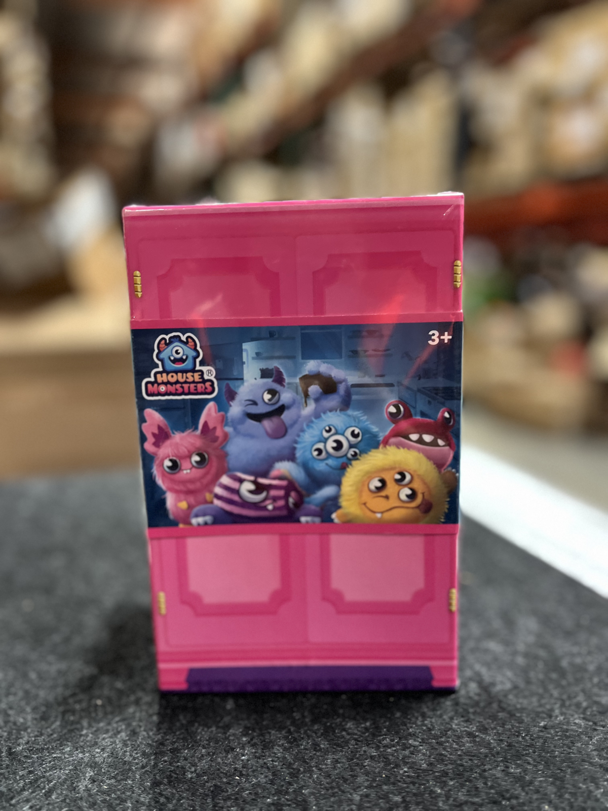 House Monsters 2021 Fluffy 1st Edition Plush Pink