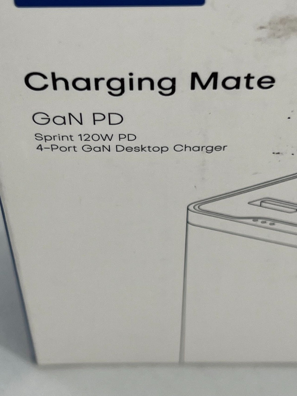 Kovol Charging Mate GaN PD Sprint 120W PD 4-Port Desktop Charger KV-PC001 New