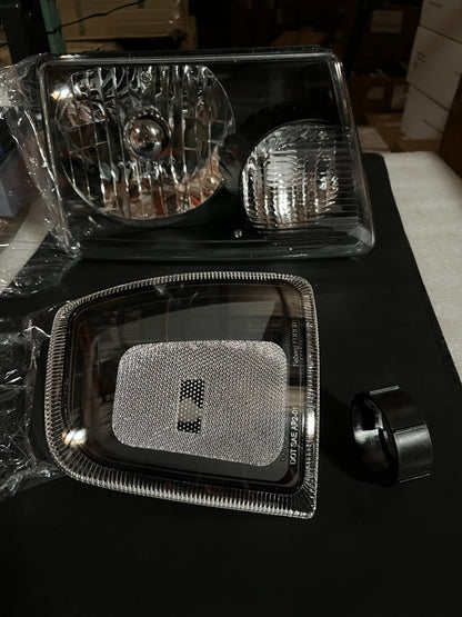Feberg 12V HB5 H13 V15 LED Headlight, High Brightness Hi/Lo Beam, Universal Fit