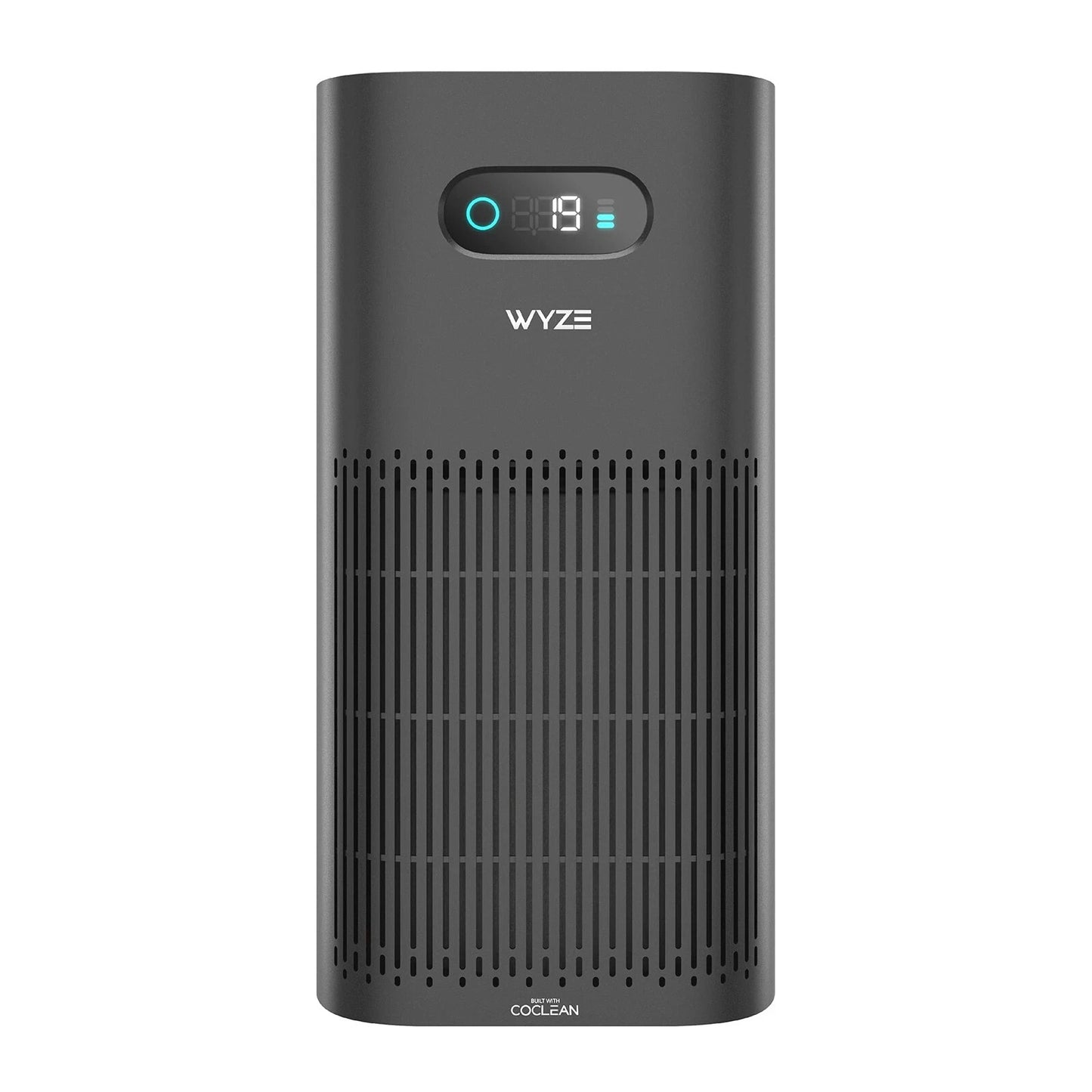 Smart Air Purifier，Hepa Filtration，Black.