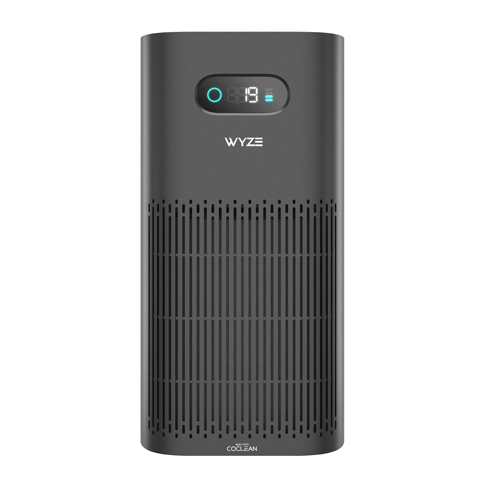 Smart Air Purifier，Hepa Filtration，Black.