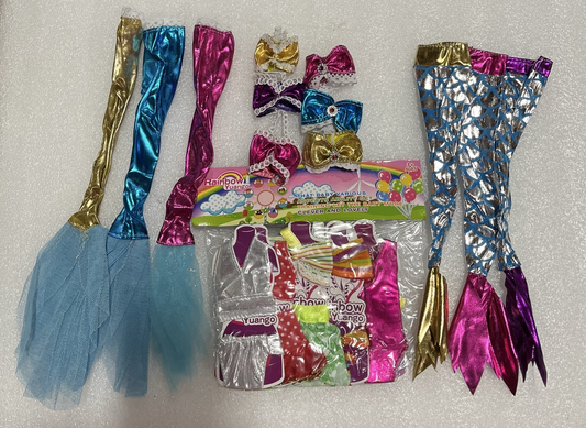 Doll Dress Glittering , Beautiful Princess Outfits , Develop Kids Dressing Sense