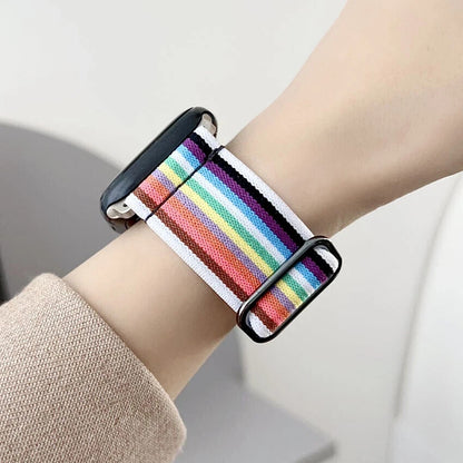 5 silicone and 5 nylon straps for Apple Watch38/40/41/42/44/45149 mm,compatible