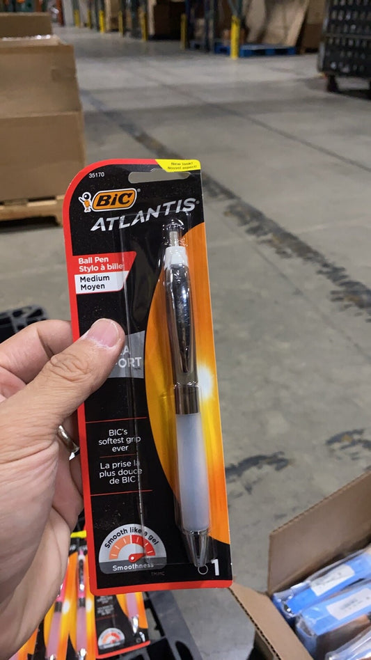 Atlantis Ultra Comfort Ballpoint Pen Black Ink