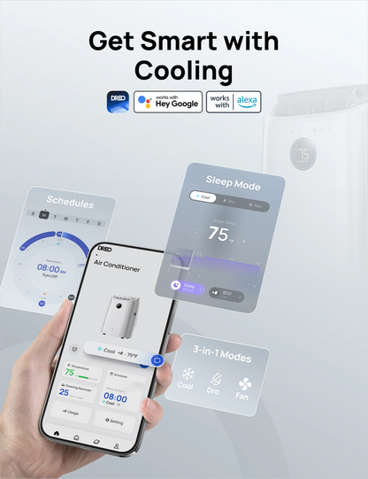 Smart Air Conditioner White -open box