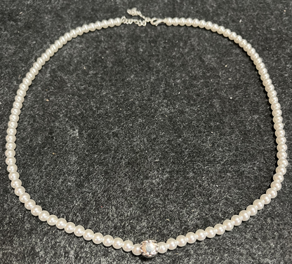 Owl Pearl Necklace