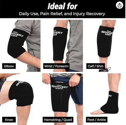 Shogun Sports Recovery Sleeve. Hot and Cold Compression Sleeve to Relieve Muscle