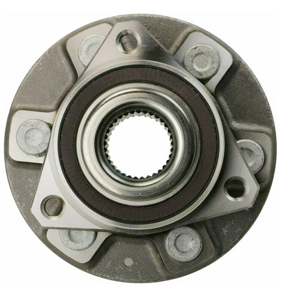 MotorbyMotor 512593 Front Rear Wheel Bearing and Hub Assembly