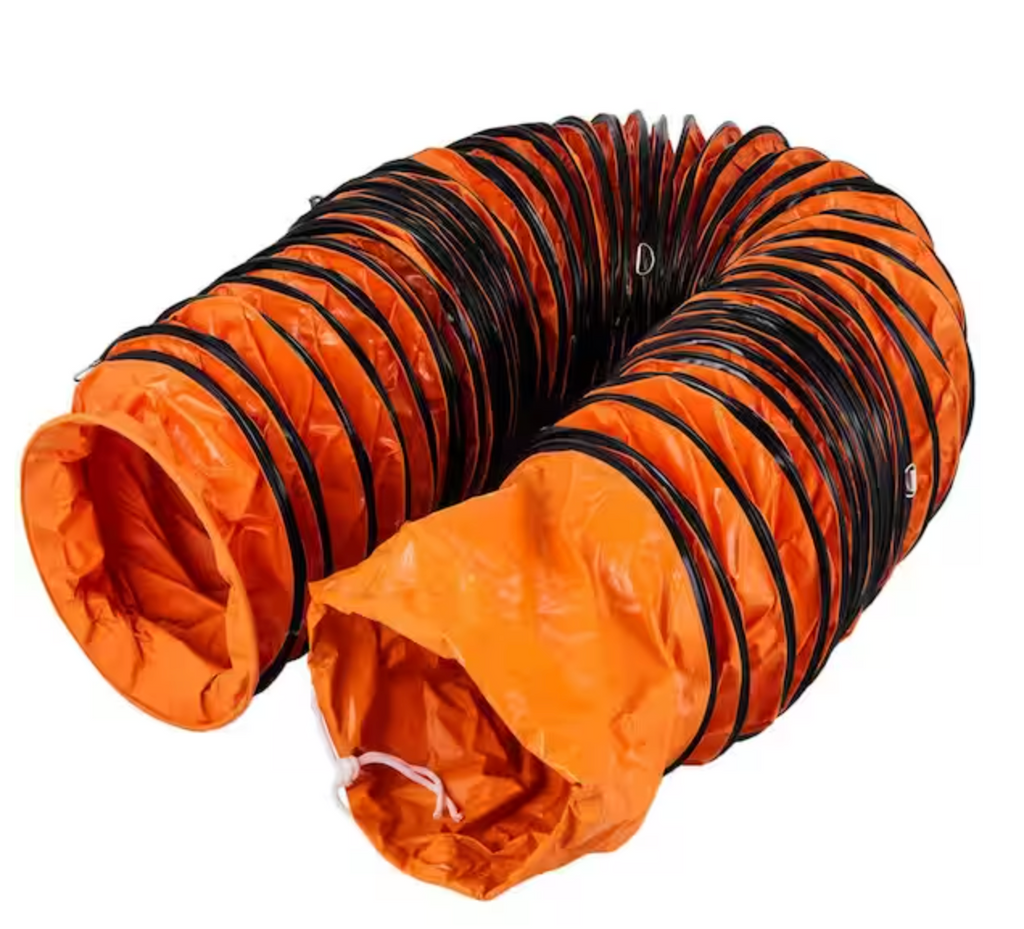 Flexible Duct Hosing 25 ft. PVC Ventilator Utility Blower Fan Ducting 12 in