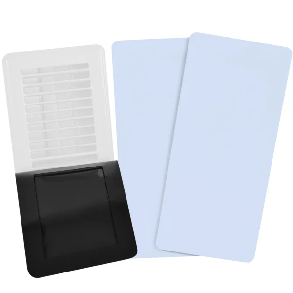 Magnetic Vent Cover 5.5x12" - Seal for Floor/Wall/Ceiling, RV Compatible