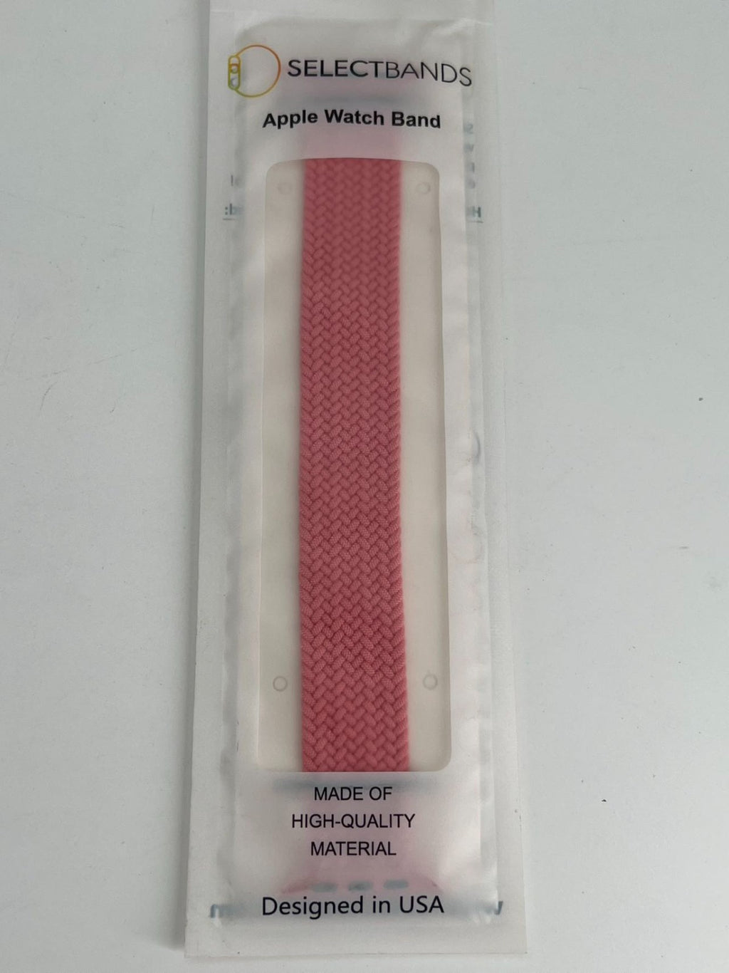 5-Pack L  Aztec pink  Loop Watch Bands 0.8 x 5.6 Inch Fits 42mm/44 mm/45mm  Case