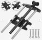 Woodworking Bench Vise 10.5 Inch,Heavy-Duty Steel and Cast Iron Structure