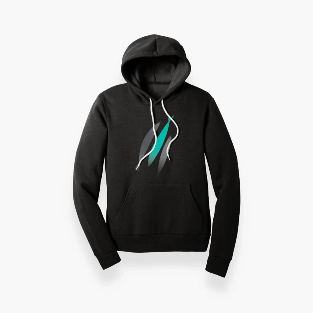 Three Fish Hoodie BLACK 2L