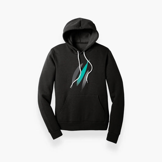 Three Fish Hoodie BLACK 2L