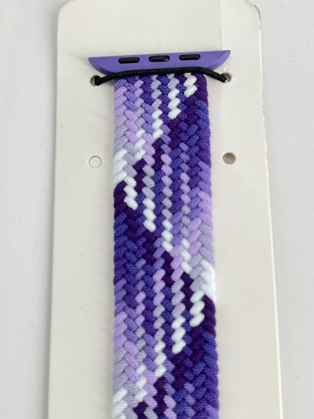 5  -Pack M  Purple  Loop Watch Bands 0.8 x 6.8 Inch   Fits 42mm/44mm/45mm  Case