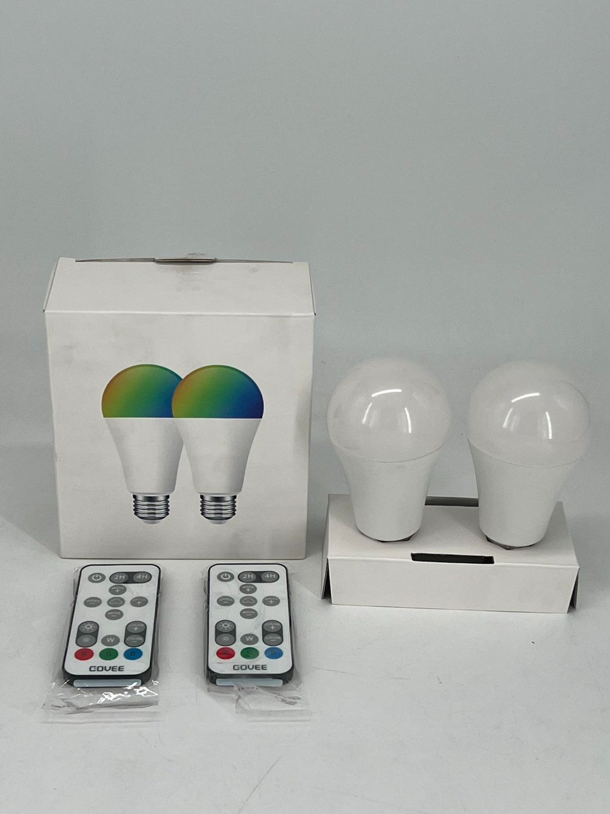H6014  2-Pack RGBW Color Changing Led Light Bulbs, 10W Led Bulb.
