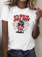 4th of July Fun Patriotic Design Size S-XL – 100% Cotton